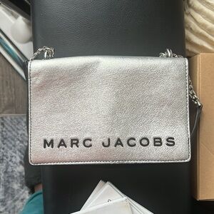 Marc Jacobs Silver Crossbody Bag